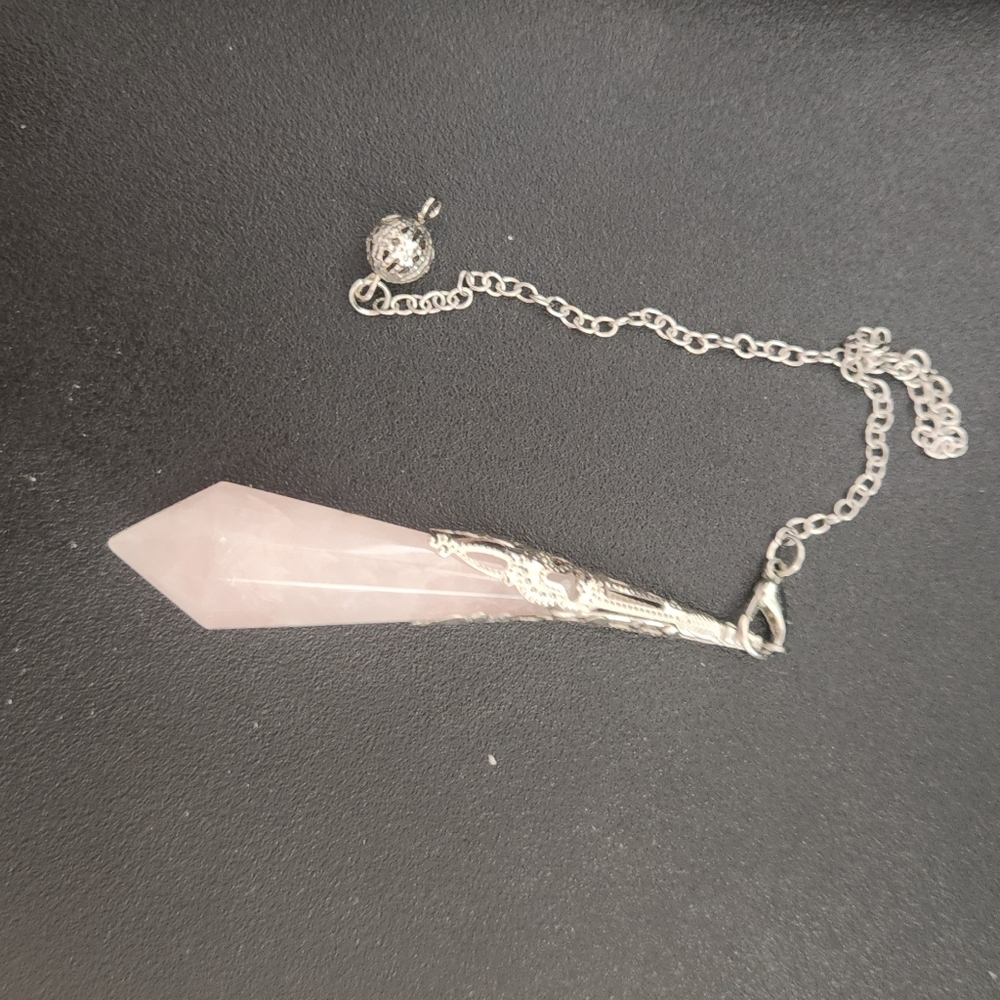Rose Quartz Pendulum